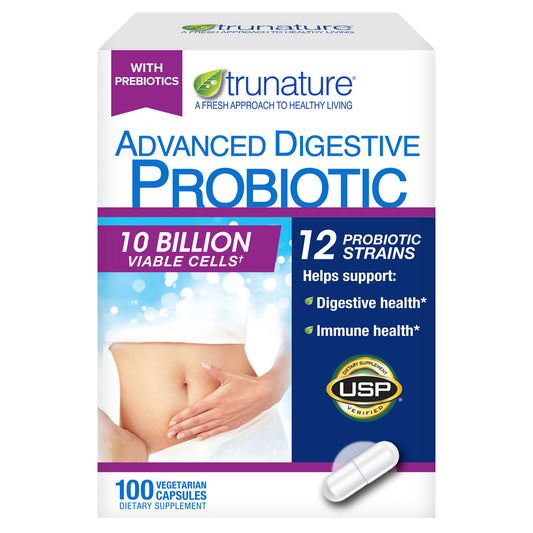 Advanced Digestive Probiotic, 100 Capsules